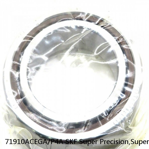 71910ACEGA/P4A SKF Super Precision,Super Precision Bearings,Super Precision Angular Contact,71900 Series,25 Degree Contact Angle