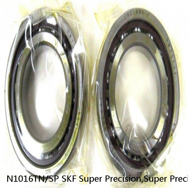 N1016TN/SP SKF Super Precision,Super Precision Bearings,Cylindrical Roller Bearings,Single Row N 10 Series