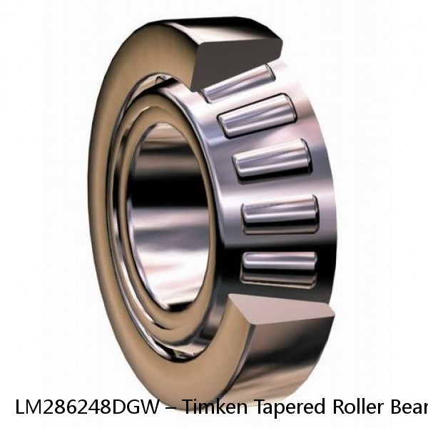 LM286248DGW – Timken Tapered Roller Bearing