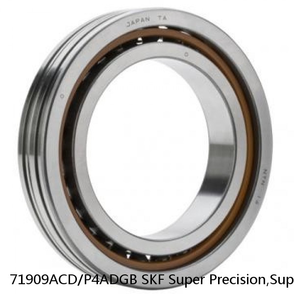 71909ACD/P4ADGB SKF Super Precision,Super Precision Bearings,Super Precision Angular Contact,71900 Series,25 Degree Contact Angle #1 small image