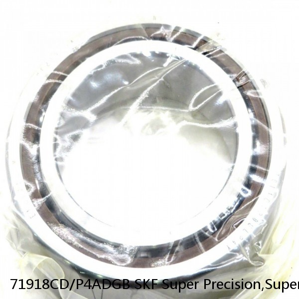 71918CD/P4ADGB SKF Super Precision,Super Precision Bearings,Super Precision Angular Contact,71900 Series,15 Degree Contact Angle #1 small image