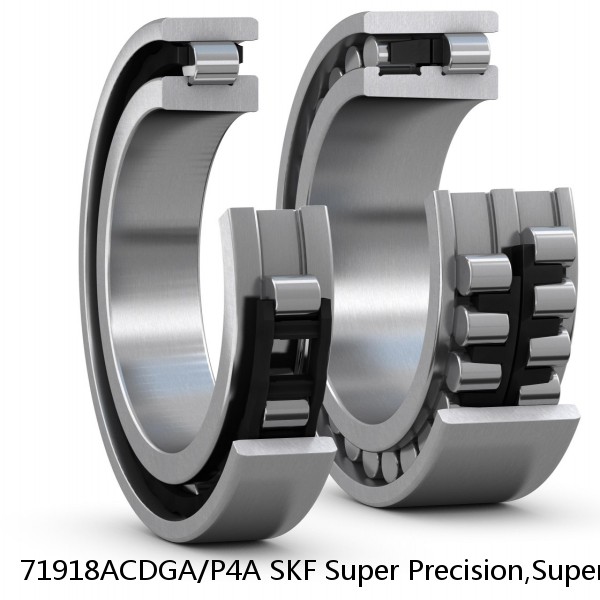 71918ACDGA/P4A SKF Super Precision,Super Precision Bearings,Super Precision Angular Contact,71900 Series,25 Degree Contact Angle #1 image