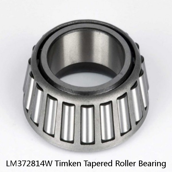 LM372814W Timken Tapered Roller Bearing #1 image
