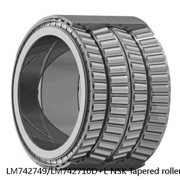 LM742749/LM742710D+L NSK Tapered roller bearing #1 image