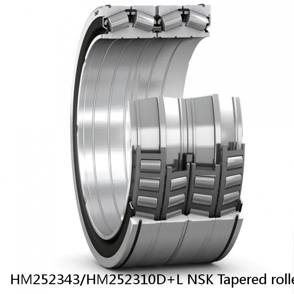 HM252343/HM252310D+L NSK Tapered roller bearing #1 image