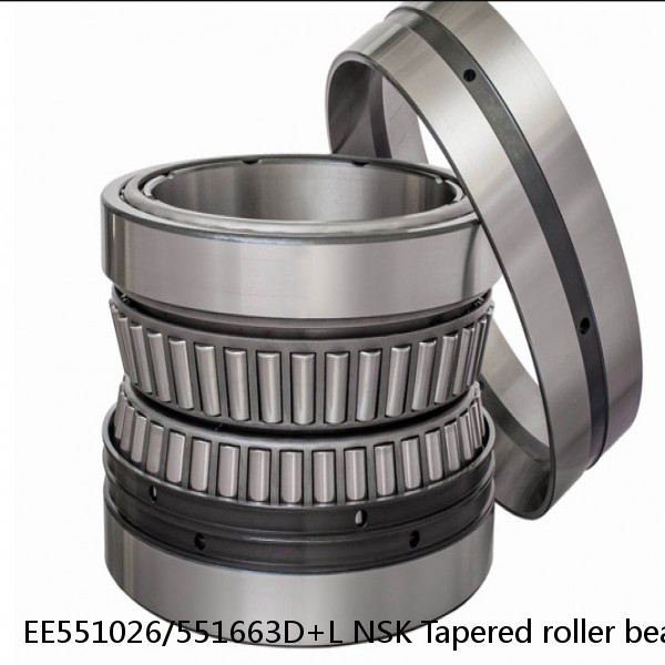 EE551026/551663D+L NSK Tapered roller bearing #1 image